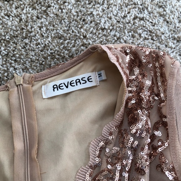 Reverse Sequin Romper - Picture 5 of 7